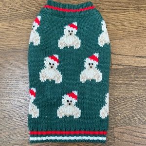 Friends forever Christmas pet sweater Size XS